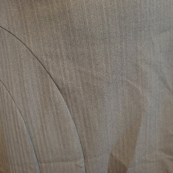 Worthington Fit & Flare Mid Length Skirt Brown & Tans Size 14 Pleated - Picture 2 of 7